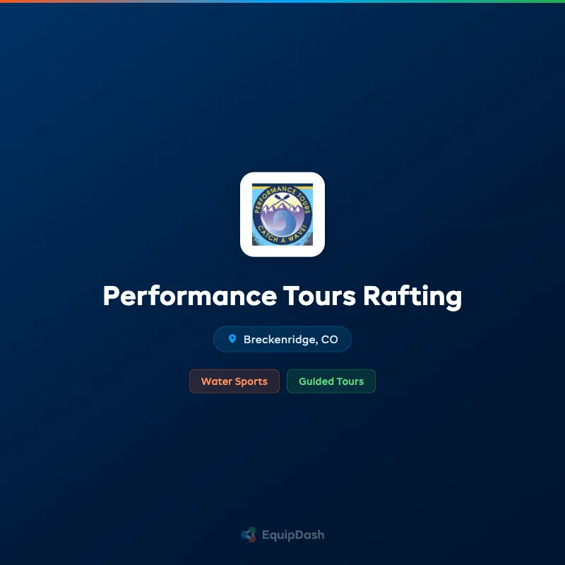 Performance Tours Rafting