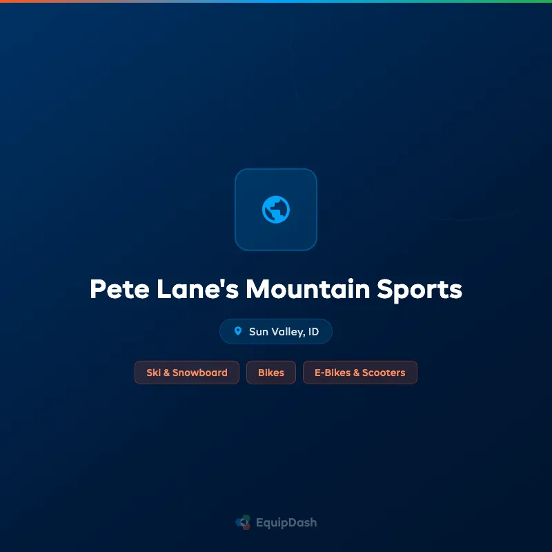 Pete Lane's Mountain Sports