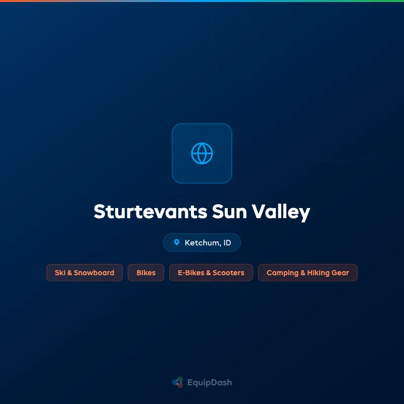 Sturtevants Sun Valley
