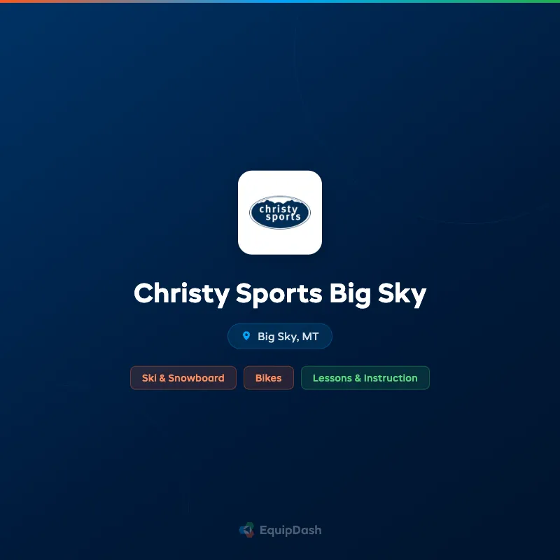 Christy Sports Big Sky