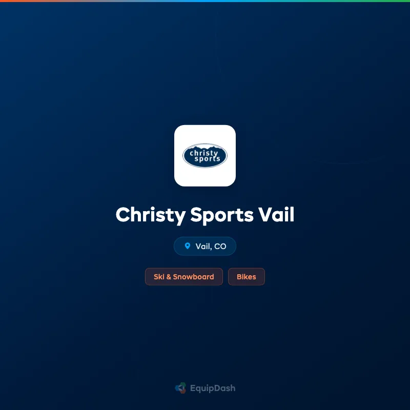 Christy Sports Vail