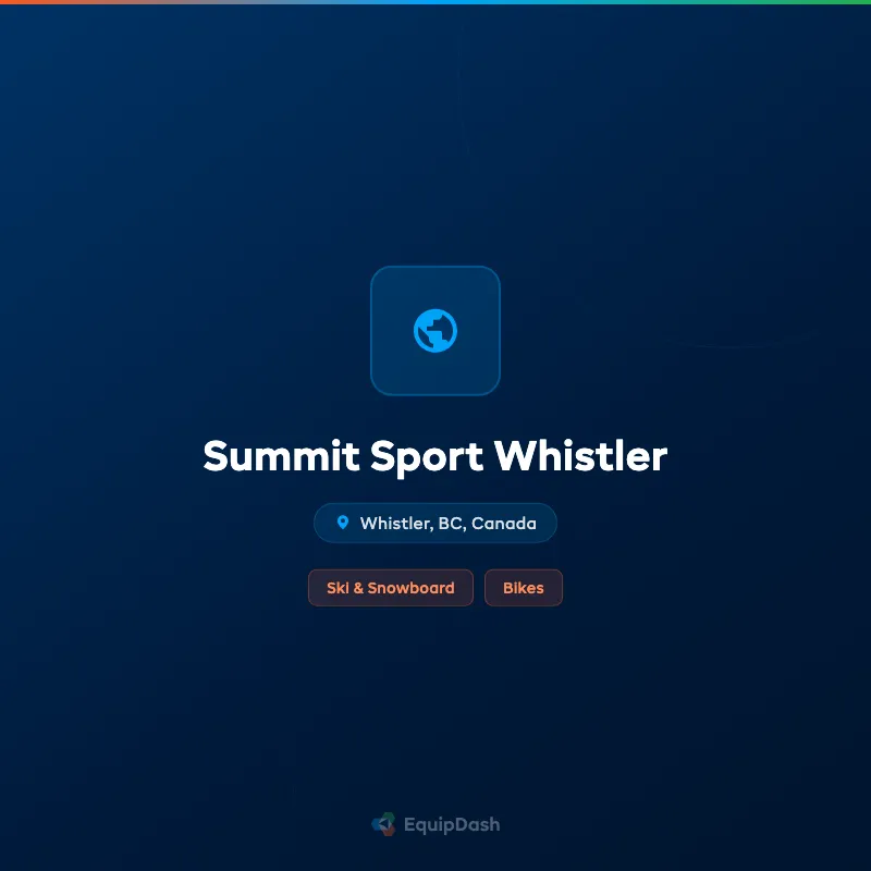 Summit Sport Whistler