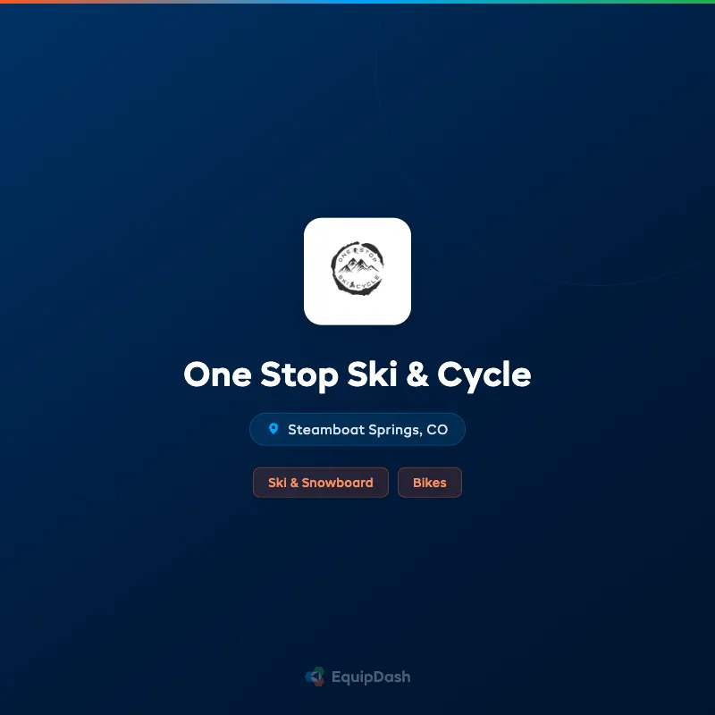 One Stop Ski & Cycle