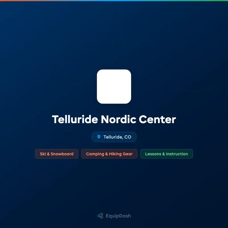 Telluride Nordic Center