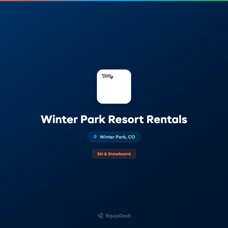 Winter Park Resort Rentals