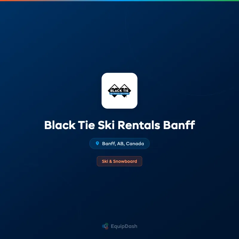 Black Tie Ski Rentals Banff