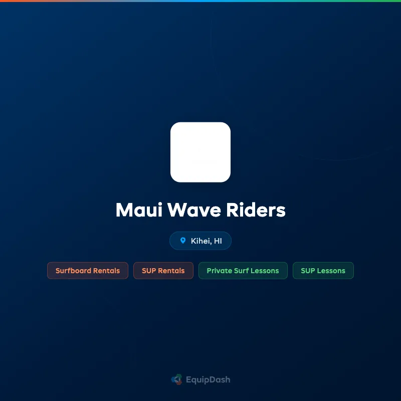 Maui Wave Riders
