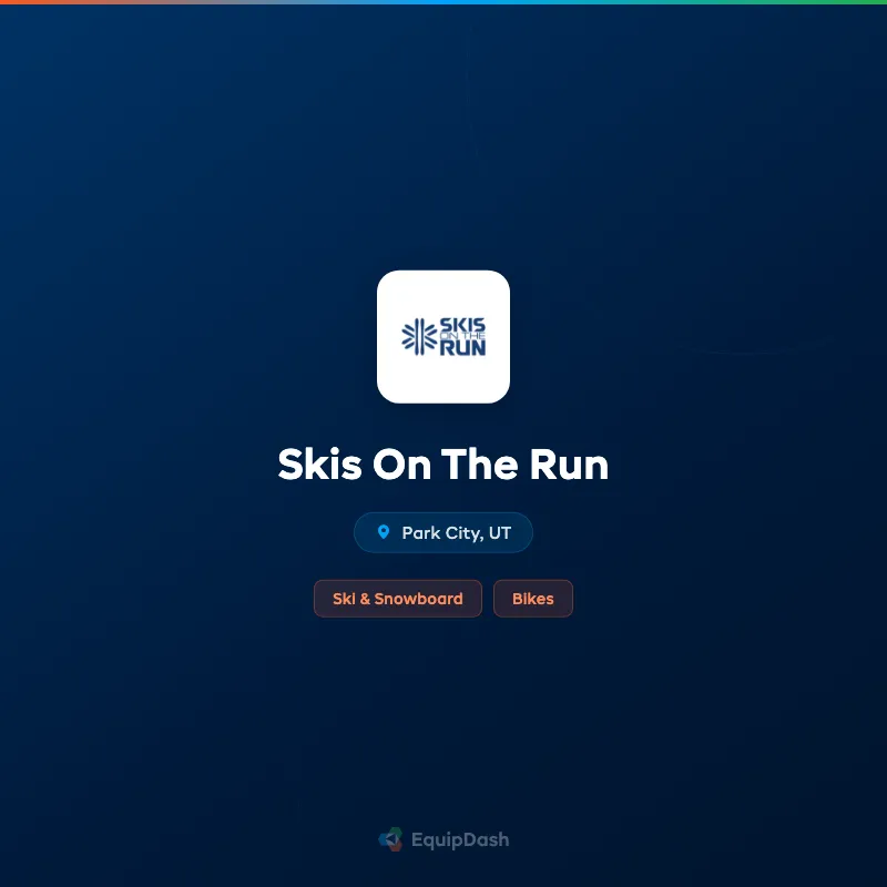 Skis On The Run