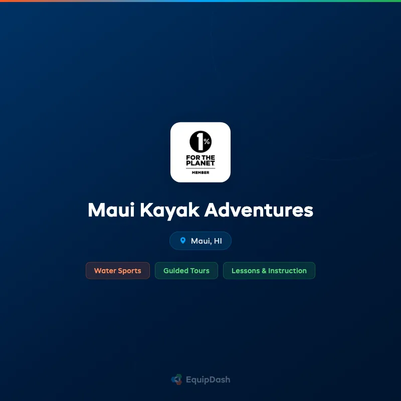 Maui Kayak Adventures
