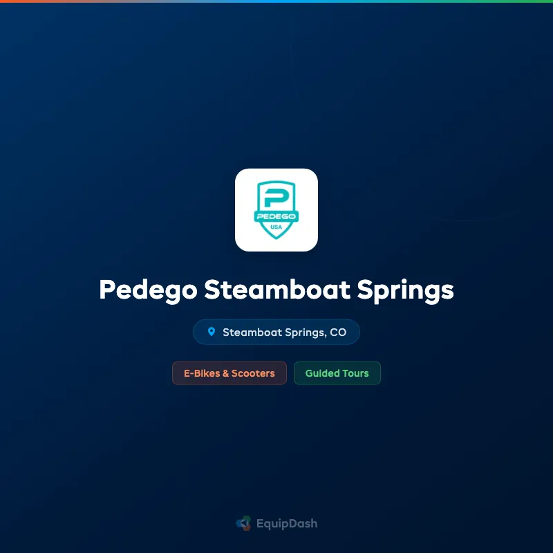 Pedego Steamboat Springs