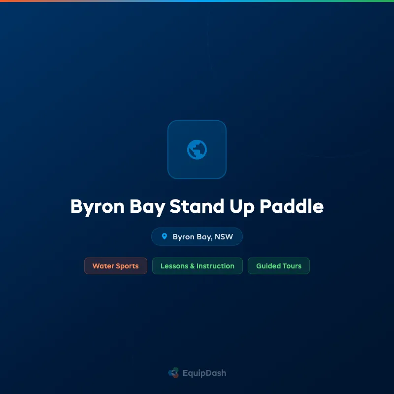 Byron Bay Stand Up Paddle