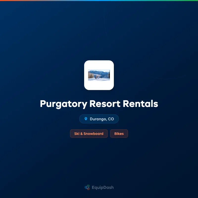Purgatory Resort Rentals