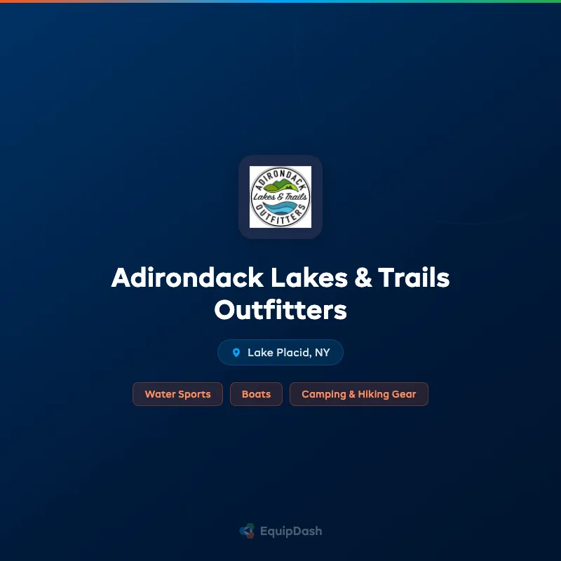 Adirondack Lakes & Trails Outfitters