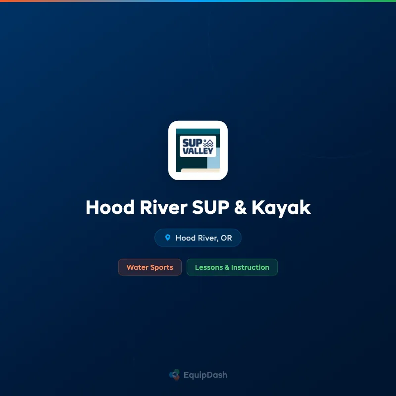 Hood River SUP & Kayak