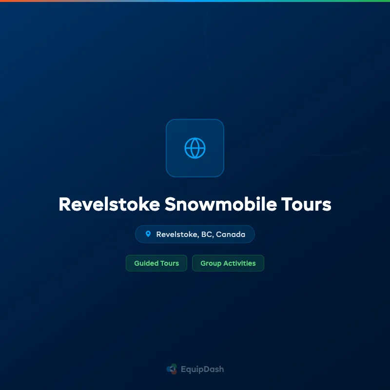Revelstoke Snowmobile Tours