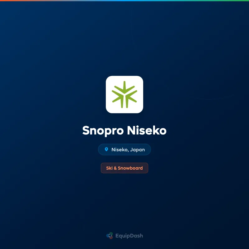 Snopro Niseko