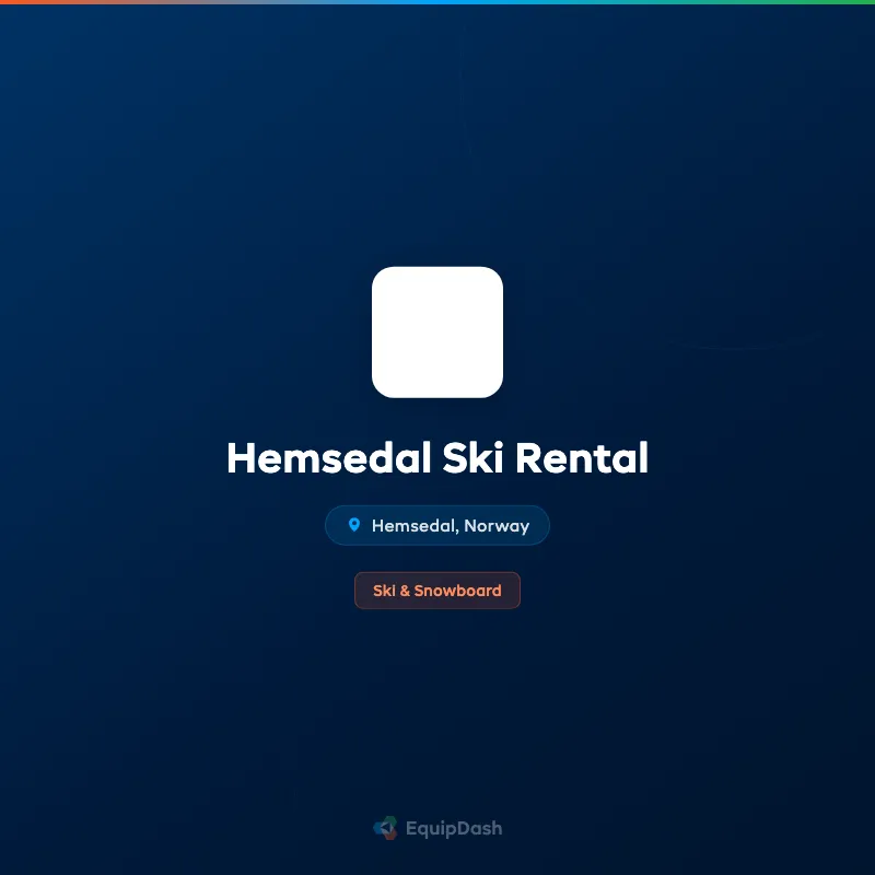 Hemsedal Ski Rental