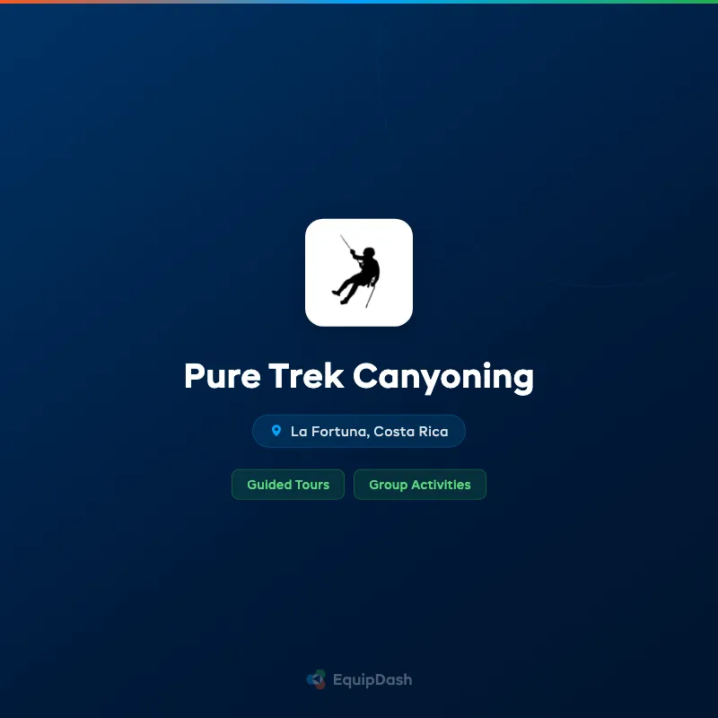 Pure Trek Canyoning