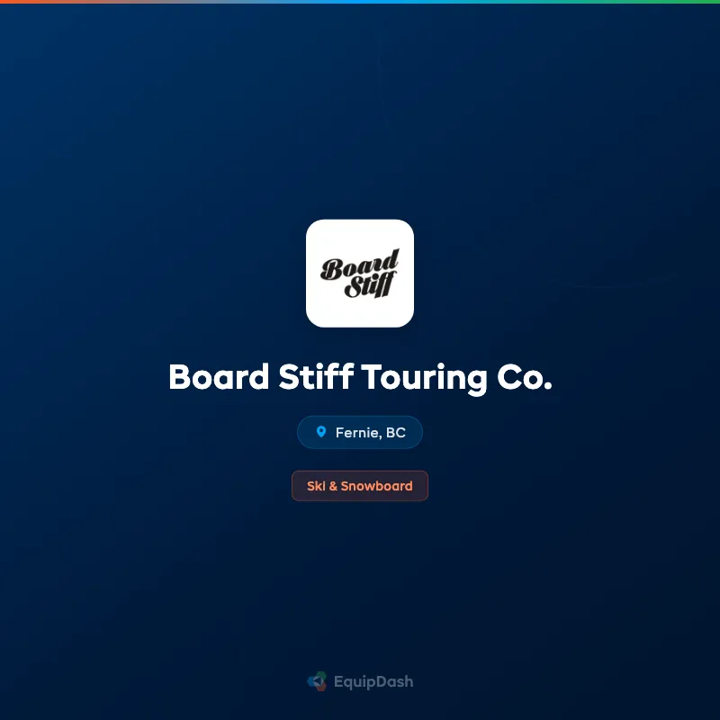 Board Stiff Touring Co.