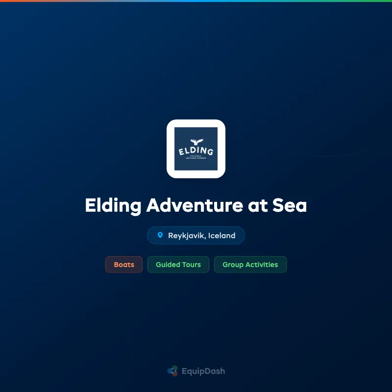 Elding Adventure at Sea