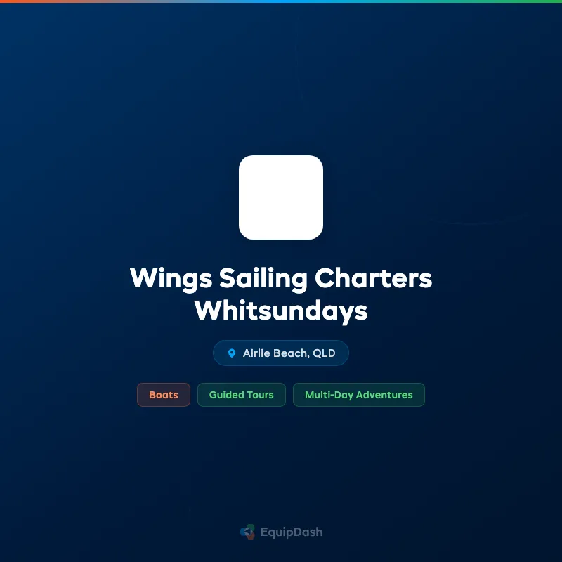 Wings Sailing Charters Whitsundays