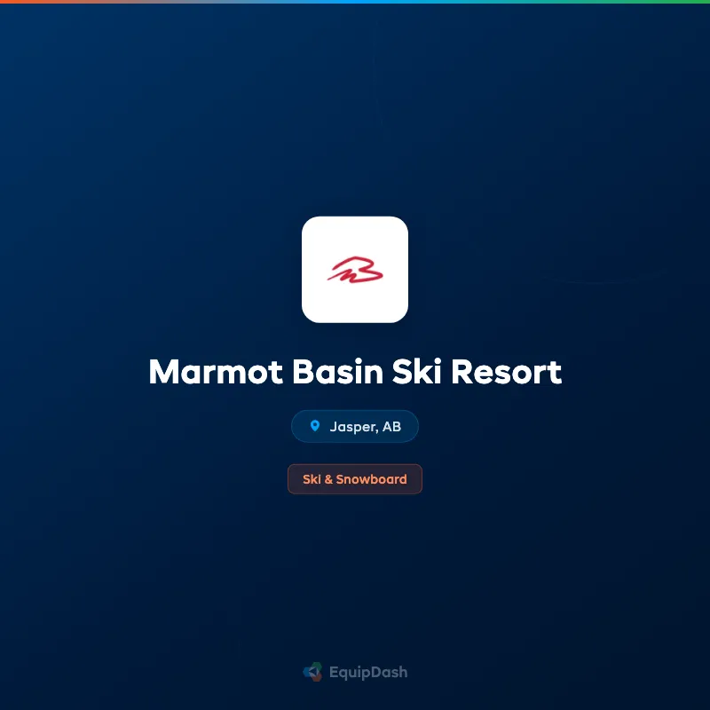 Marmot Basin Ski Resort