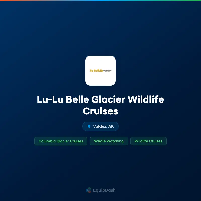 Lu-Lu Belle Glacier Wildlife Cruises