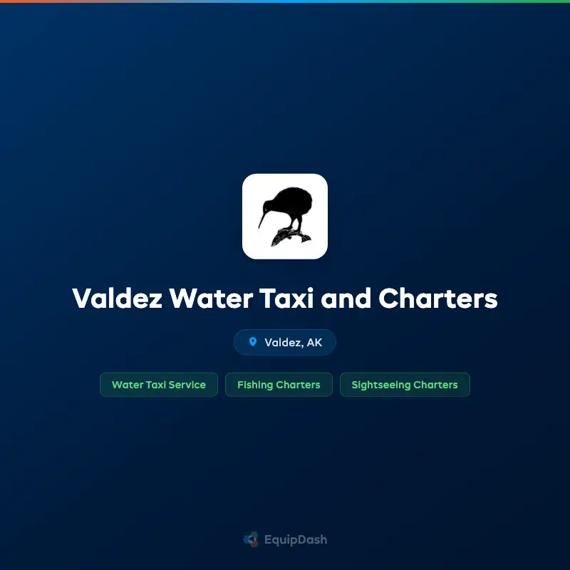 Valdez Water Taxi and Charters