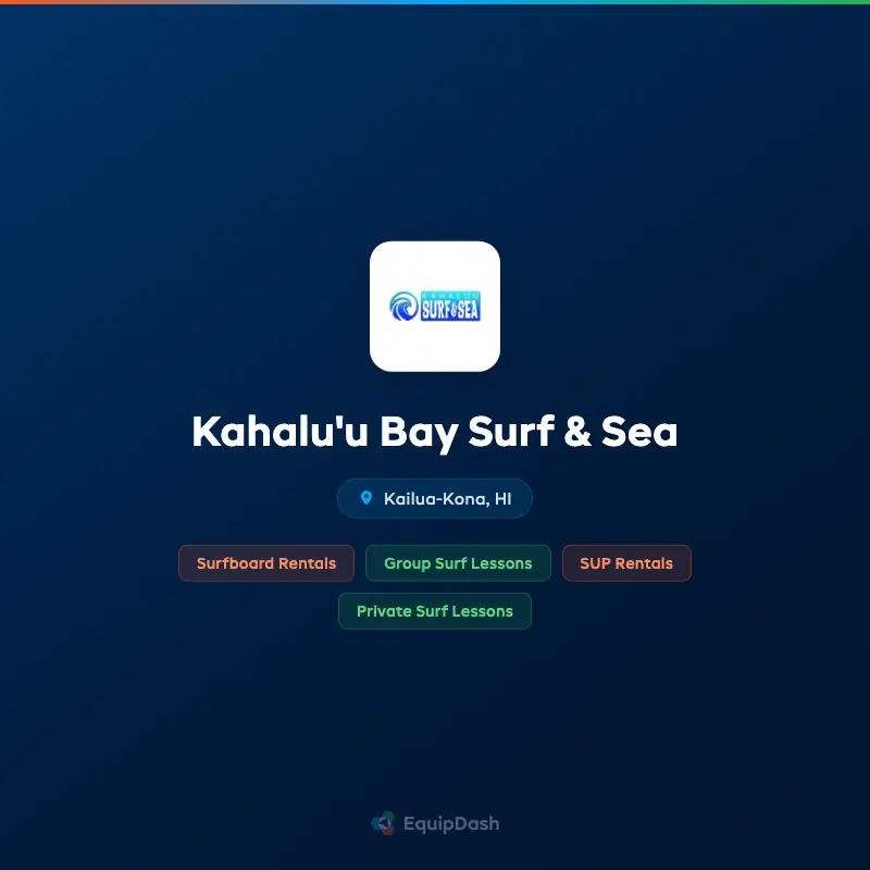 Kahalu'u Bay Surf & Sea