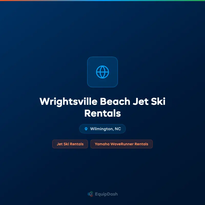 Wrightsville Beach Jet Ski Rentals
