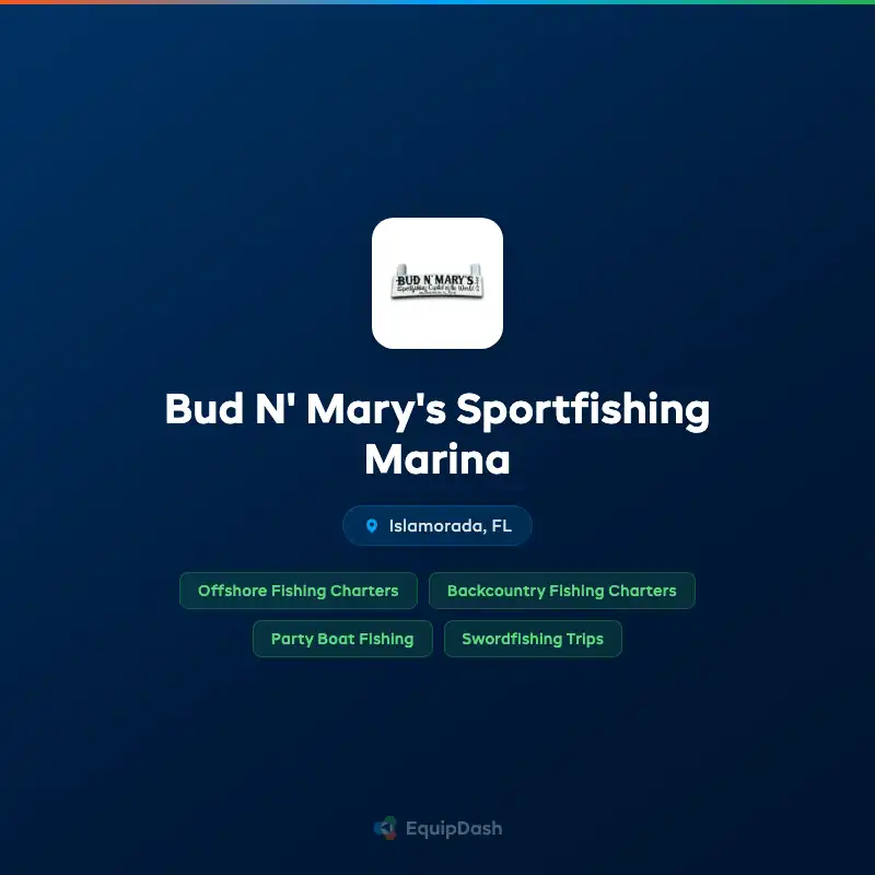 Bud N' Mary's Sportfishing Marina