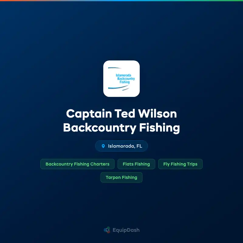 Captain Ted Wilson Backcountry Fishing