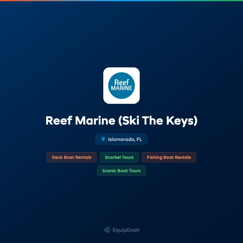 Reef Marine (Ski The Keys)