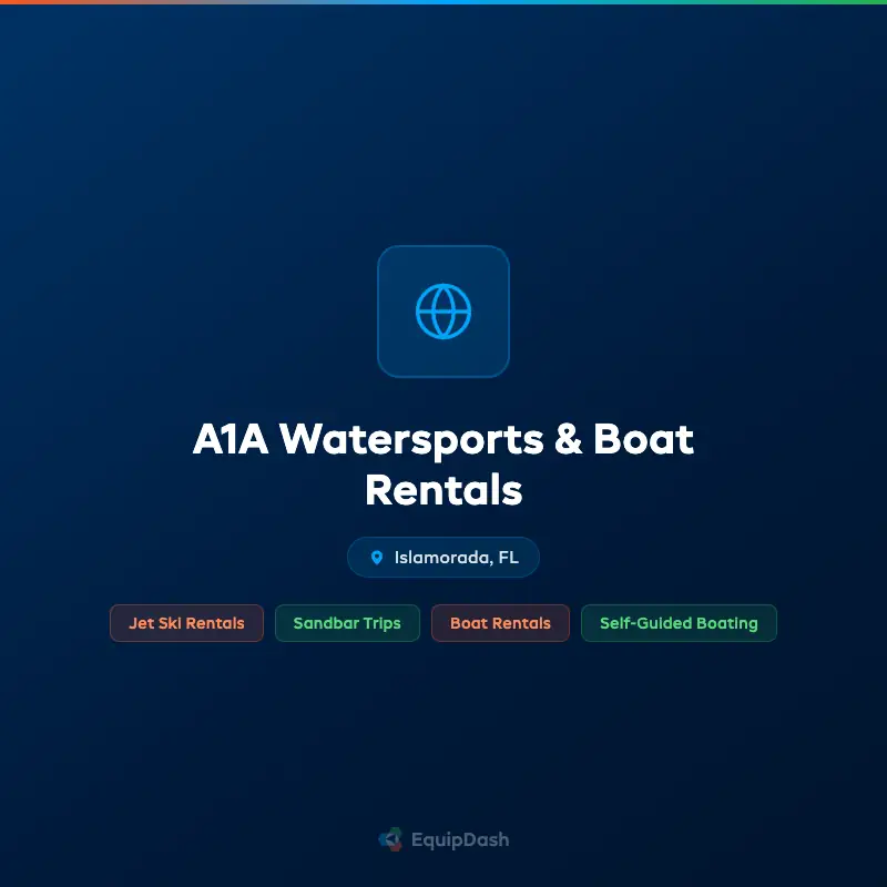 A1A Watersports & Boat Rentals