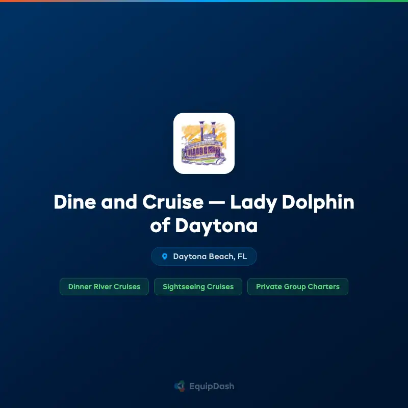 Dine and Cruise — Lady Dolphin of Daytona