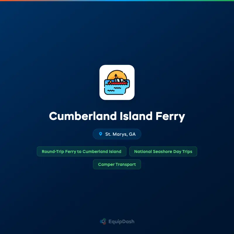 Cumberland Island Ferry