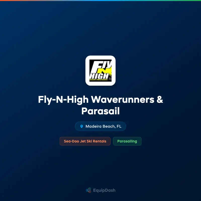 Fly-N-High Waverunners & Parasail