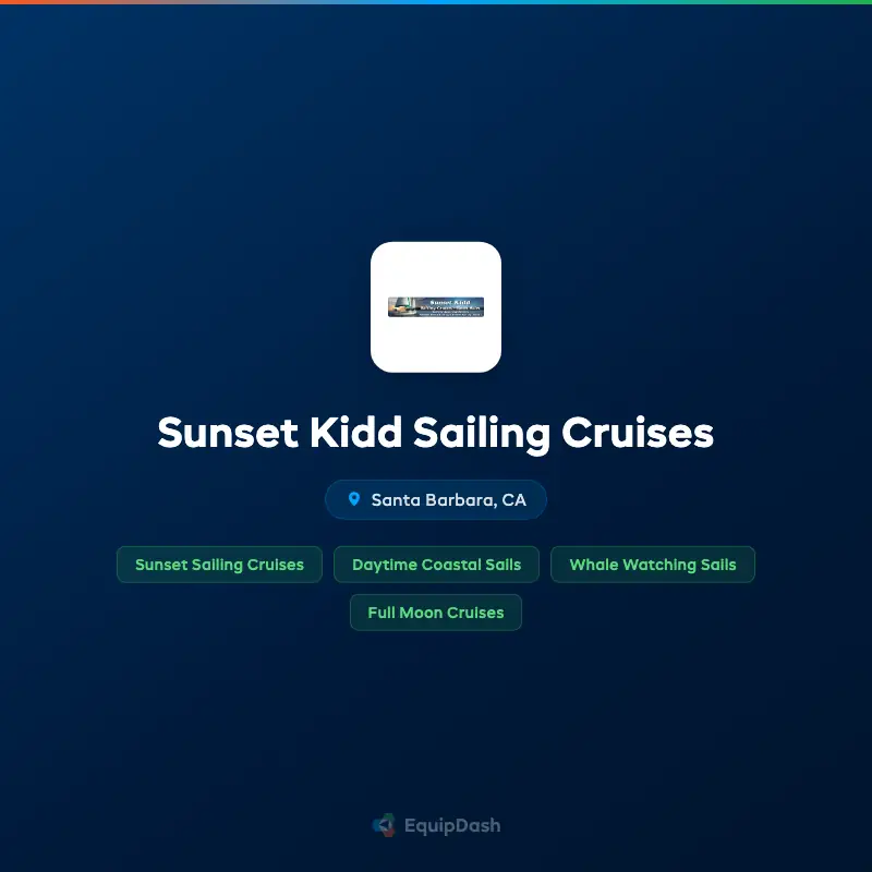 Sunset Kidd Sailing Cruises