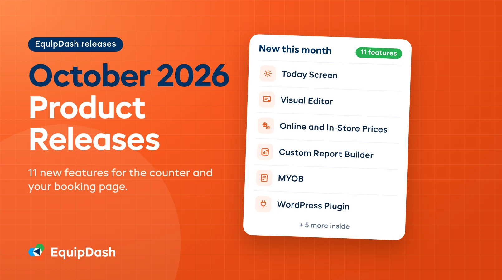 October 2026 Product Releases